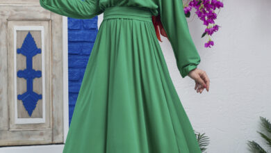 yeşil renk elbisenin üzerine hangi renk şal